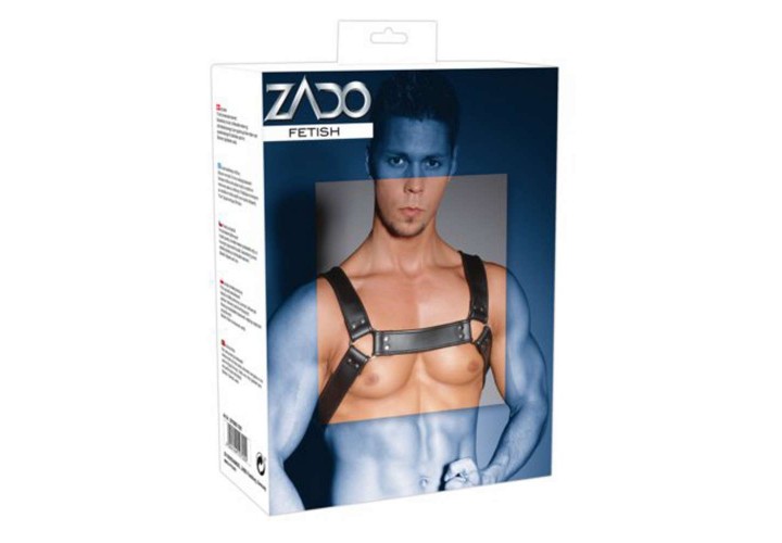 Δερμάτινο Λουρί Στήθους - Zado Leather Chest Harness