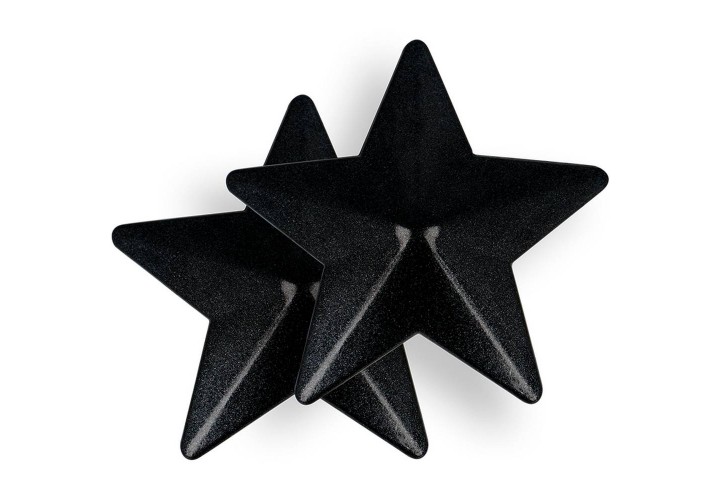 Μαύρα Διακοσμητικά Θηλών Σε Σχήμα Αστεριού - Coquette Chic Desire Nipple Covers Black Stars
