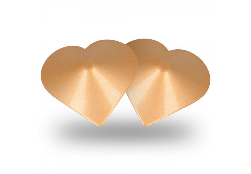 Coquette Chic Desire Nipple Covers Golden Hearts