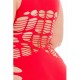 Κόκκινο Διχτυωτό Φόρεμα - Pink Lipstick Dynamite Diva Dress Red Plus Size