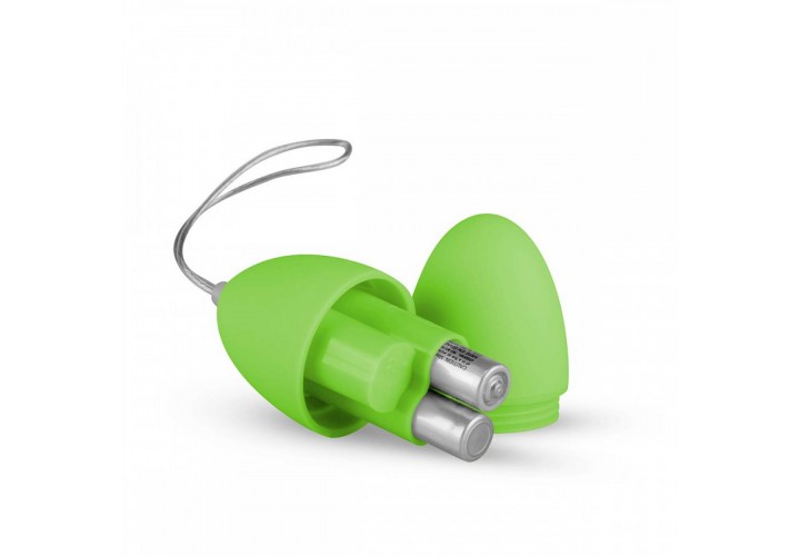 Πράσινο Ασύρματο Κολπικό Αυγό 10 Ταχυτήτων - Easytoys Remote Control Vibrating Egg Green 7cm