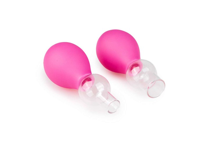 Ροζ Αναρροφητής Θηλών - Easytoys Pink Nipple Sucker Set