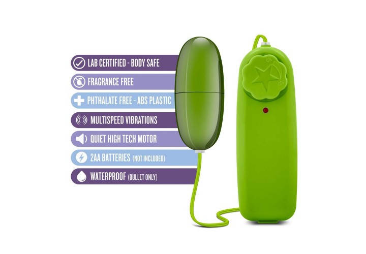 Πράσινο Δονούμενο Αυγό - B Yours Power Bullet Vibrator Lime