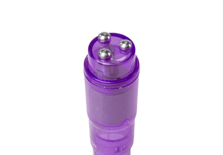 Μωβ Μίνι Κλειτοριδικός Δονητής - Easytoys Pocket Rocket Clitoral Vibrator Purple 10cm