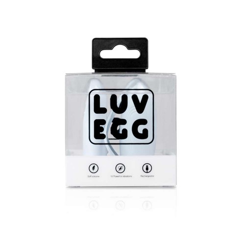 Luv Egg Remote Control Vibrating Egg Blue