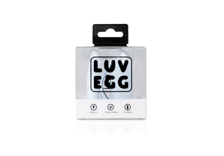 Ασύρματο Επαναφορτιζόμενο Δονούμενο Αυγό - Luv Egg Remote Control Vibrating Egg Blue