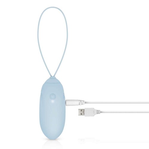 Luv Egg Remote Control Vibrating Egg Blue