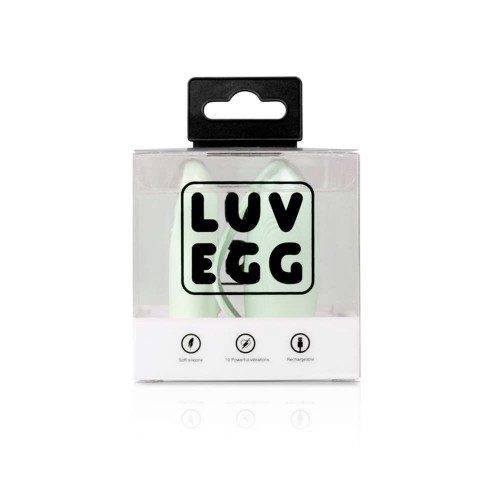 Luv Egg Remote Control Vibrating Egg Green