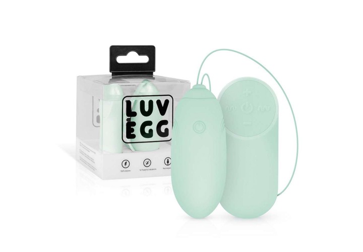 Luv Egg Remote Control Vibrating Egg Green