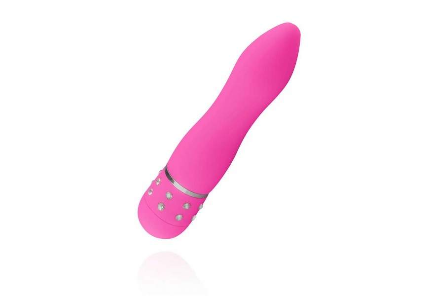 Easytoys Mini Diamond Vibrator Smooth Pink 11.4cm