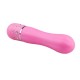 Ροζ Μίνι Δονητής Με Στρας - Mini Diamond Vibrator Lined Pink 11.4cm