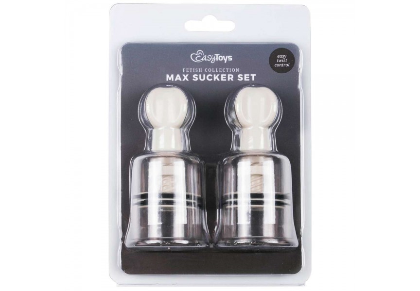 Easytoys Nipple & Clit Suckers Medium