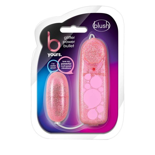 B Yours Glitter Power Bullet Pink