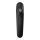 Διπλός Δονητής Με Παλμική Αναρρόφηση Κλειτορίδας - Satisfyer Dual Kiss Air Pulse Vibrator Black 19cm