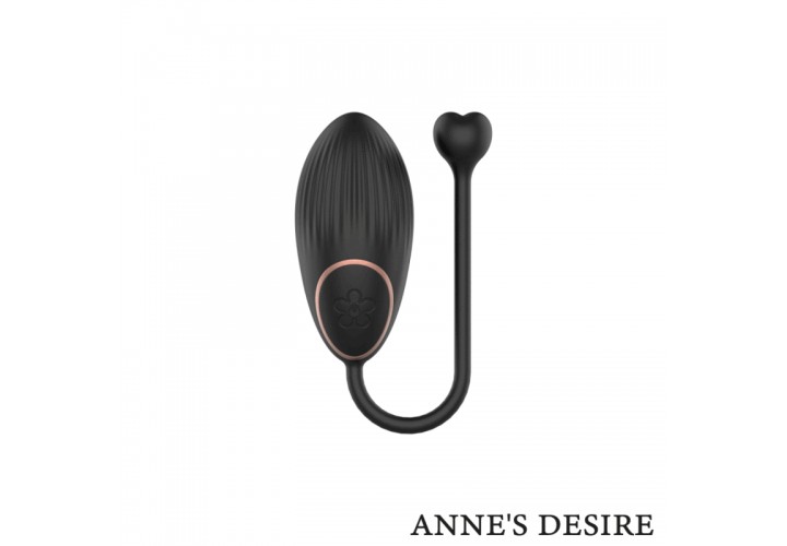 Ασύρματο Δονούμενο Αυγό 7 Ταχυτήτων - Anne's Desire Egg Wireless Technology Watchme Black Gold