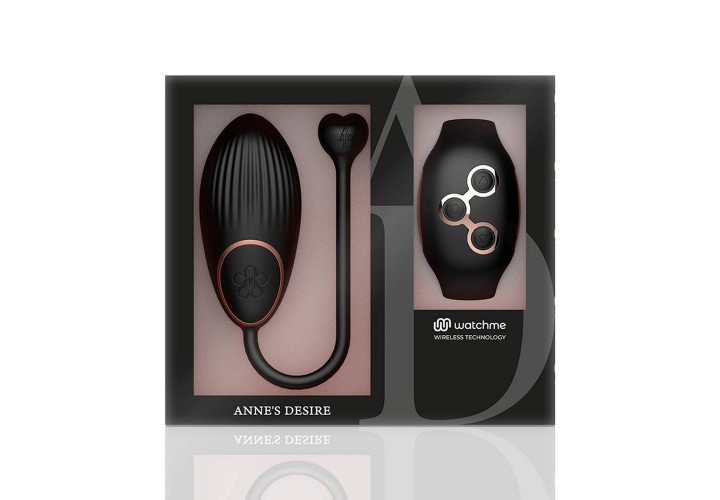 Anne's Desire Egg Wireless Technology Watchme Black Gold