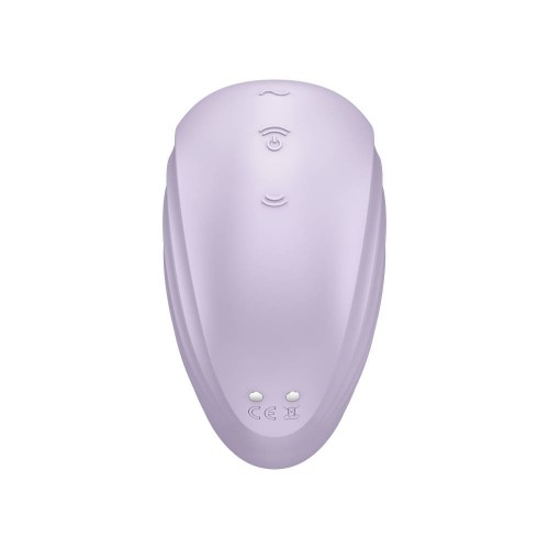 Satisfyer Pearl Diver Air Pulse Stimulator With Vibration Violet 9cm