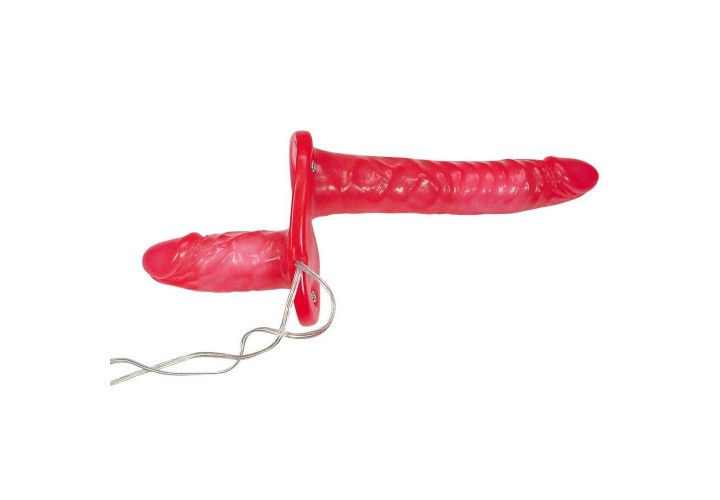 You2Toys Bad Kitty Naughty Boys Double Strap On Red
