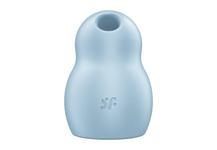 Συσκευή Μασάζ Με Δόνηση & Παλμικό Αναρροφητή Κλειτορίδας - Satisfyer Pro To Go 1 Air Pulse Stimulator With Vibration Blue 9cm