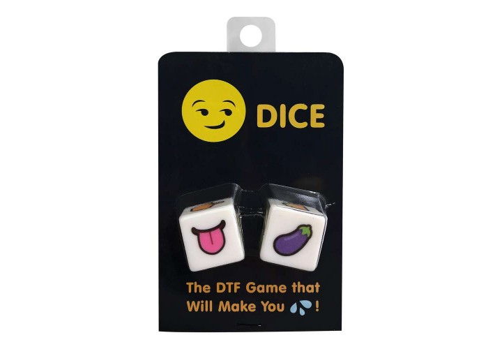 Ερωτικά Ζάρια - DTF Emoji Dice Game