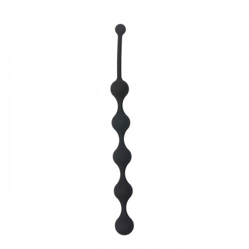 Μαύρες Πρωκτικές Μπίλιες Σιλικόνης - Dream Toys See You Anal Beads Black 28cm