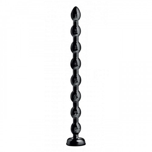 Μαύρες Πρωκτικές Χάντρες - Beaded Anal Snake Anal Dildo 48cm