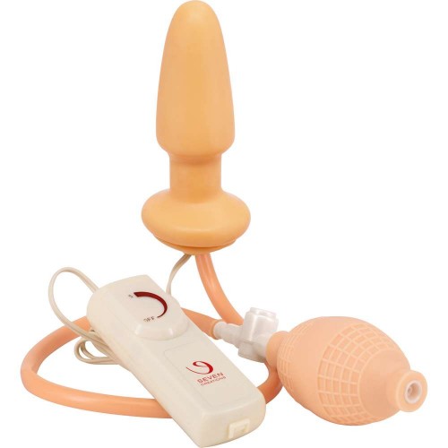 Φουσκωτή Σφήνα Με Δόνηση - Expandable Vibrating Butt Plug