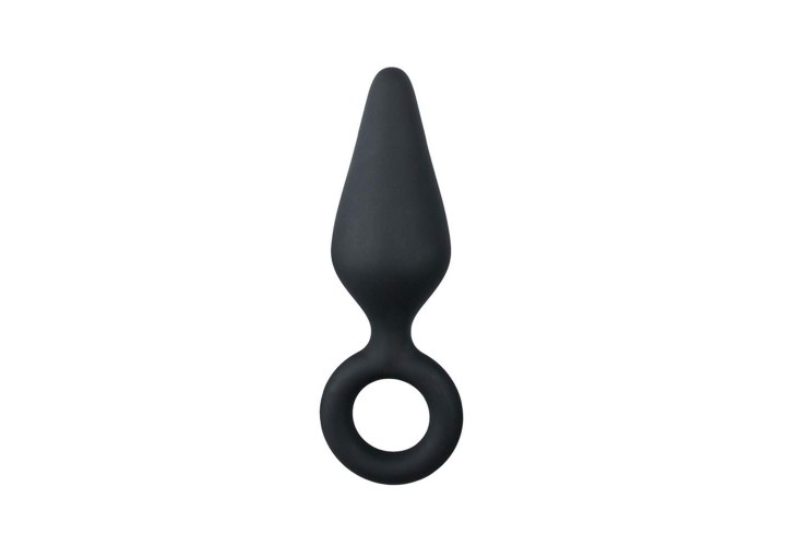 Μαύρη Μικρή Πρωκτική Σφήνα - Easy Toys Pointy Butt Plug Small Black