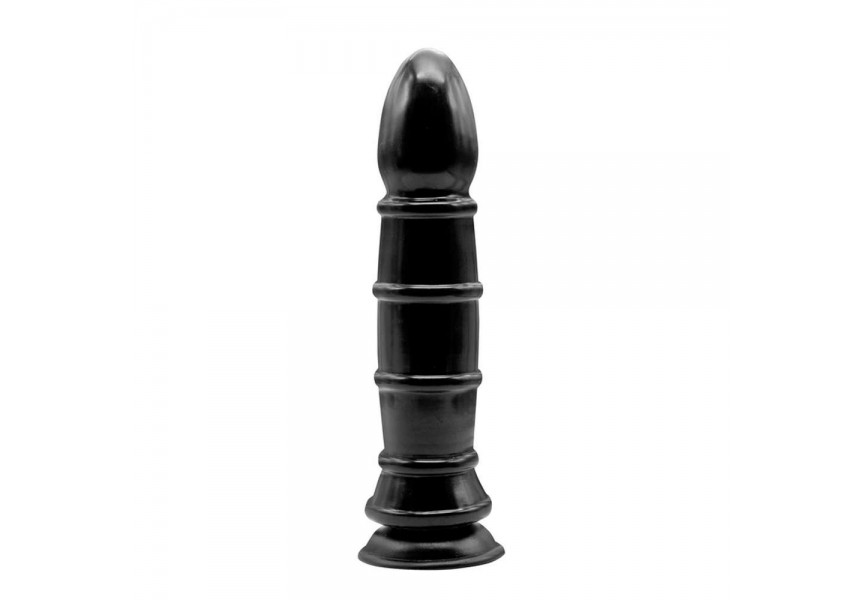 Πρωκτικό Ομοίωμα - Anal Munition Huge Butt Blug Black 25.4cm