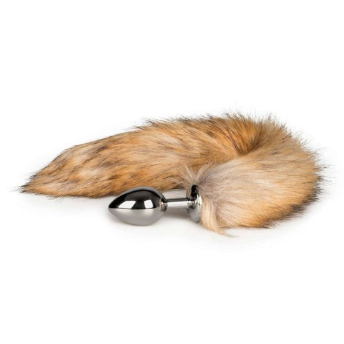 Easytoys Fox Tail Plug No.2 Silver