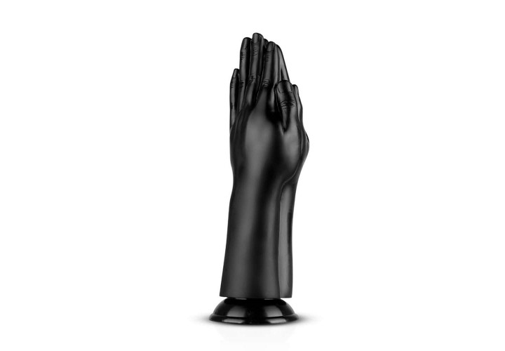 Μαύρο Διπλό Ομοίωμα Χεριών - Buttr Double Trouble Fisting Dildo 30.7cm