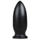 Μαύρο Μεγάλο Πρωκτικό Ομοίωμα Τορπίλης - Buttr Yellow Dog Butt Plug Black 25.5cm
