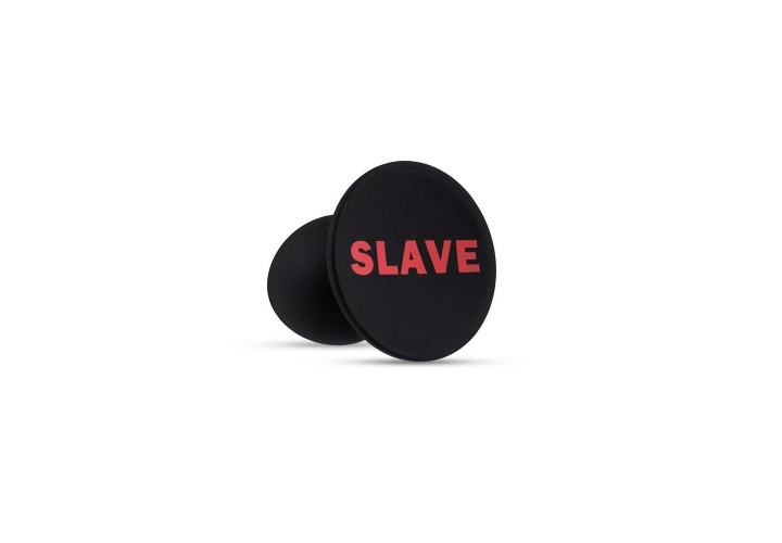 Πρωκτική Σφήνα Σιλικόνης – Temptasia Slave Plug Black