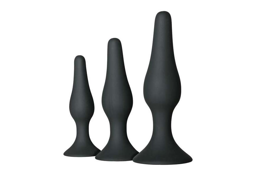 Easytoys Butt Plug Set Black