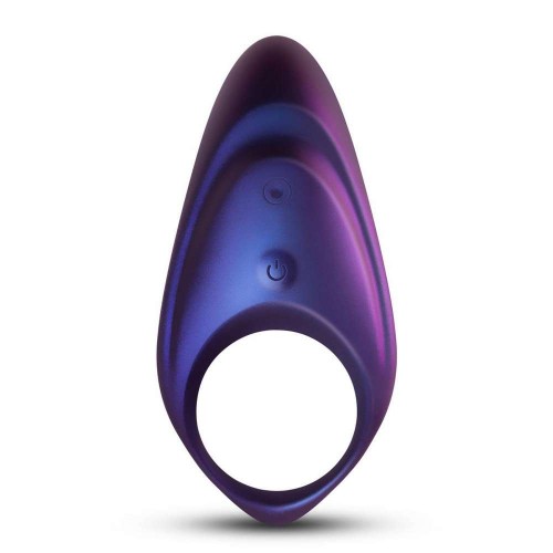 Hueman Neptune Vibrating Cock Ring & Remote Purple