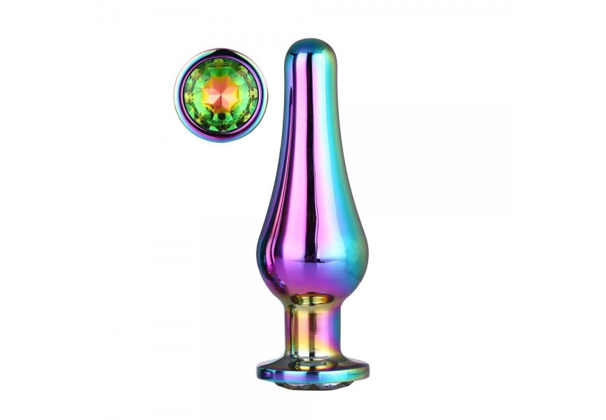 Dream Toys Gleaming Love Coloured Pleasure Plug Large 12.7cm