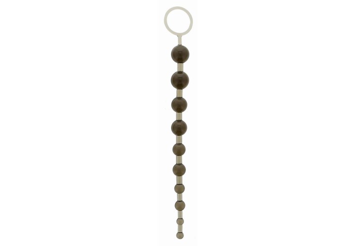 Μαύρες Πρωκτικές Μπίλιες - Nanma Oriental Jelly Butt Beads Black 30cm