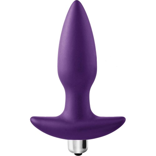 Dream Toys Flirts 10 Functions Vibrating Plug Purple 14cm