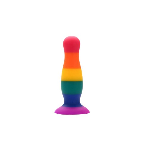 Pride Σφήνα Σιλικόνης - Colourful Love Colourful Plug Medium