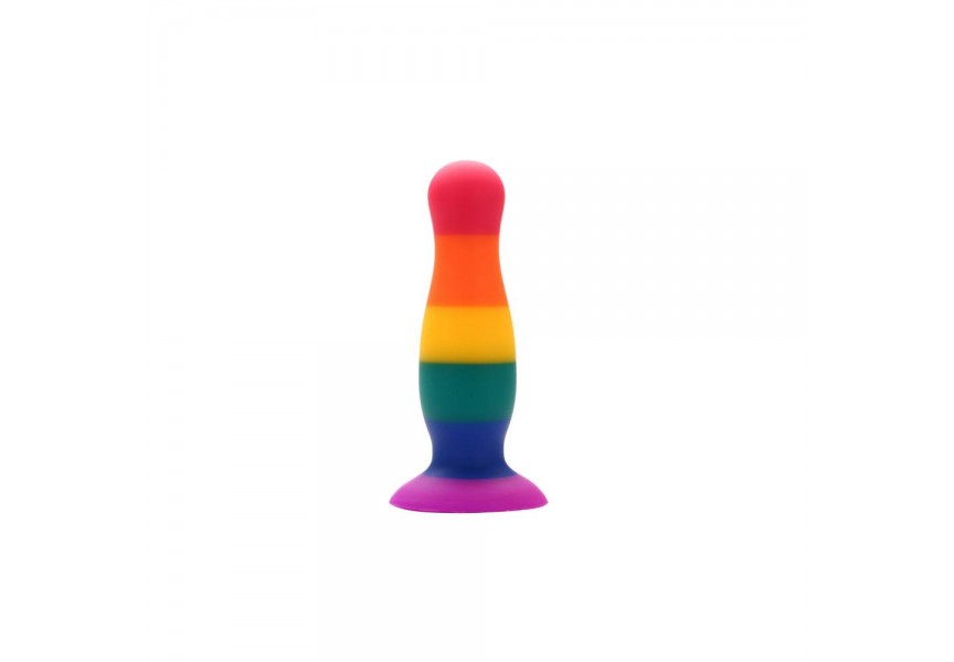 Pride Σφήνα Σιλικόνης - Colourful Love Colourful Plug Medium