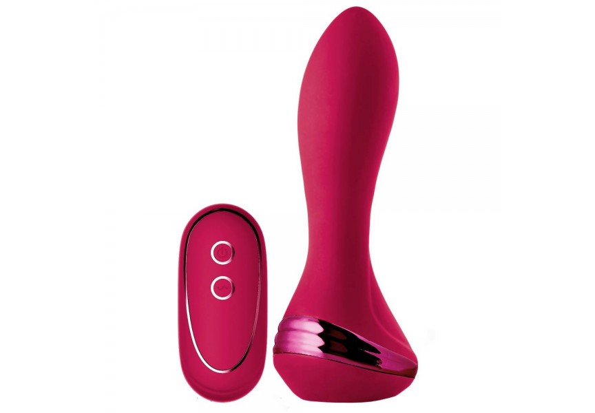 Ασύρματη Φουσκωτή Σφήνα 10 Ταχυτήτων - Sparkling Inflatable Remote Vibrator Isabella