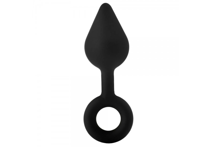 Dream Toys Fantasticc XL Single Drop Plug Black 14cm