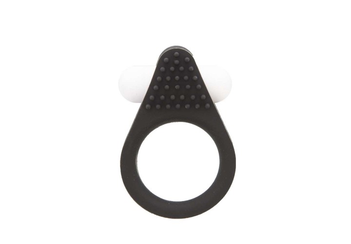 Μαύρο Δαχτυλίδι Πέους Σιλικόνης Με Δόνηση - Dream Toys Lit Up Silicone Stimu Ring 1 Black