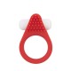Κόκκινο Δαχτυλίδι Πέους Σιλικόνης Με Δόνηση - Dream Toys All Time Favorites Silicone Stimu Ring Red