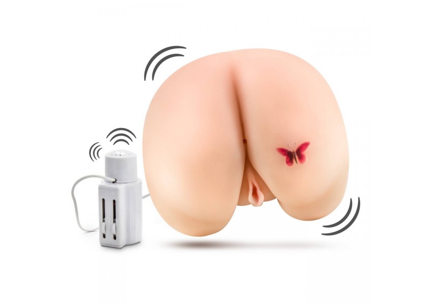 Δονούμενο Γυναικείο Ομοίωμα - Realistic Butt Vagina Vibrating Rear Ecstasy