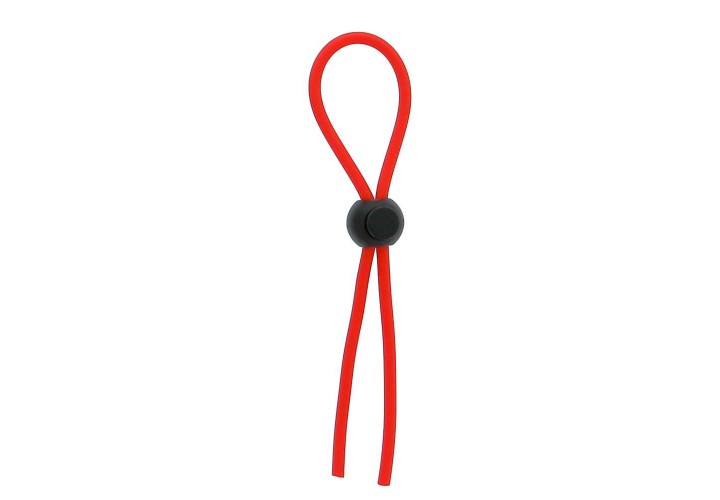 Κόκκινη Ρυθμιζόμενη Θηλιά Πέους - Dream Toys Stretchy Thin Lasso Cock Ring