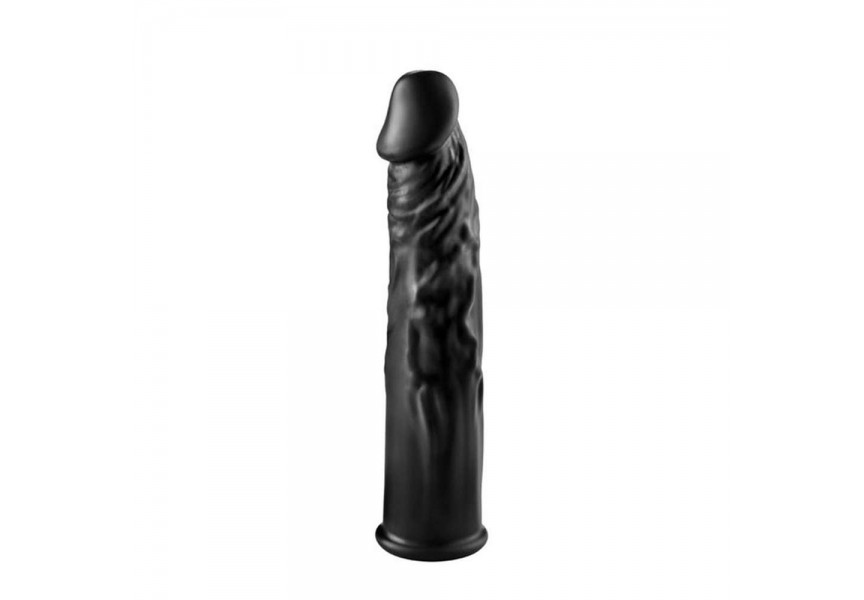 Μαύρο Κάλυμμα Πέους - Length Extender Black No.2 19cm