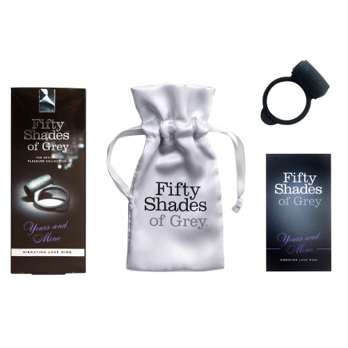 Fifty Shades Of Grey Vibrating Love Ring Black