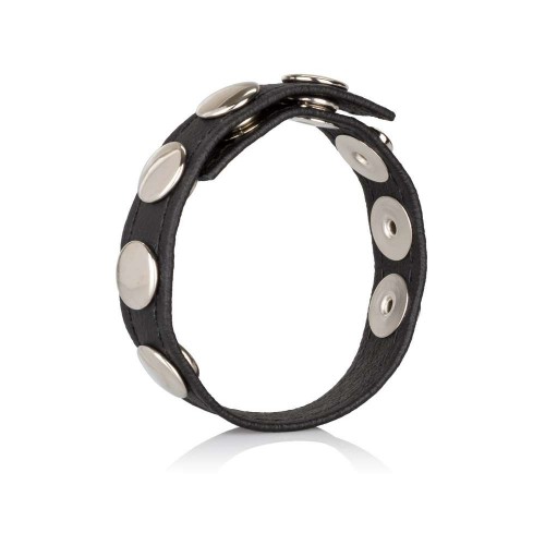 Δερμάτινο Ρυθμιζόμενο Δαχτυλίδι Πέους - Leather Multi Snap Ring