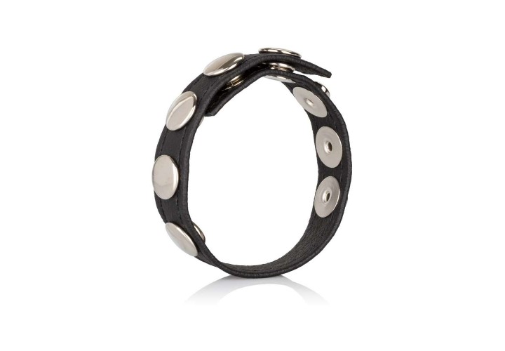 Δερμάτινο Ρυθμιζόμενο Δαχτυλίδι Πέους - Leather Multi Snap Ring